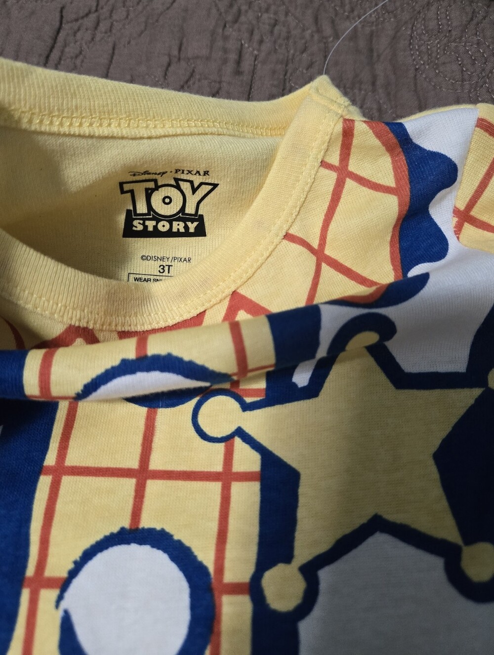 Disney Toy Story Cowboy Woody Costume PJ Set, choose size toddler 2T or 3T - Picture 10 of 10